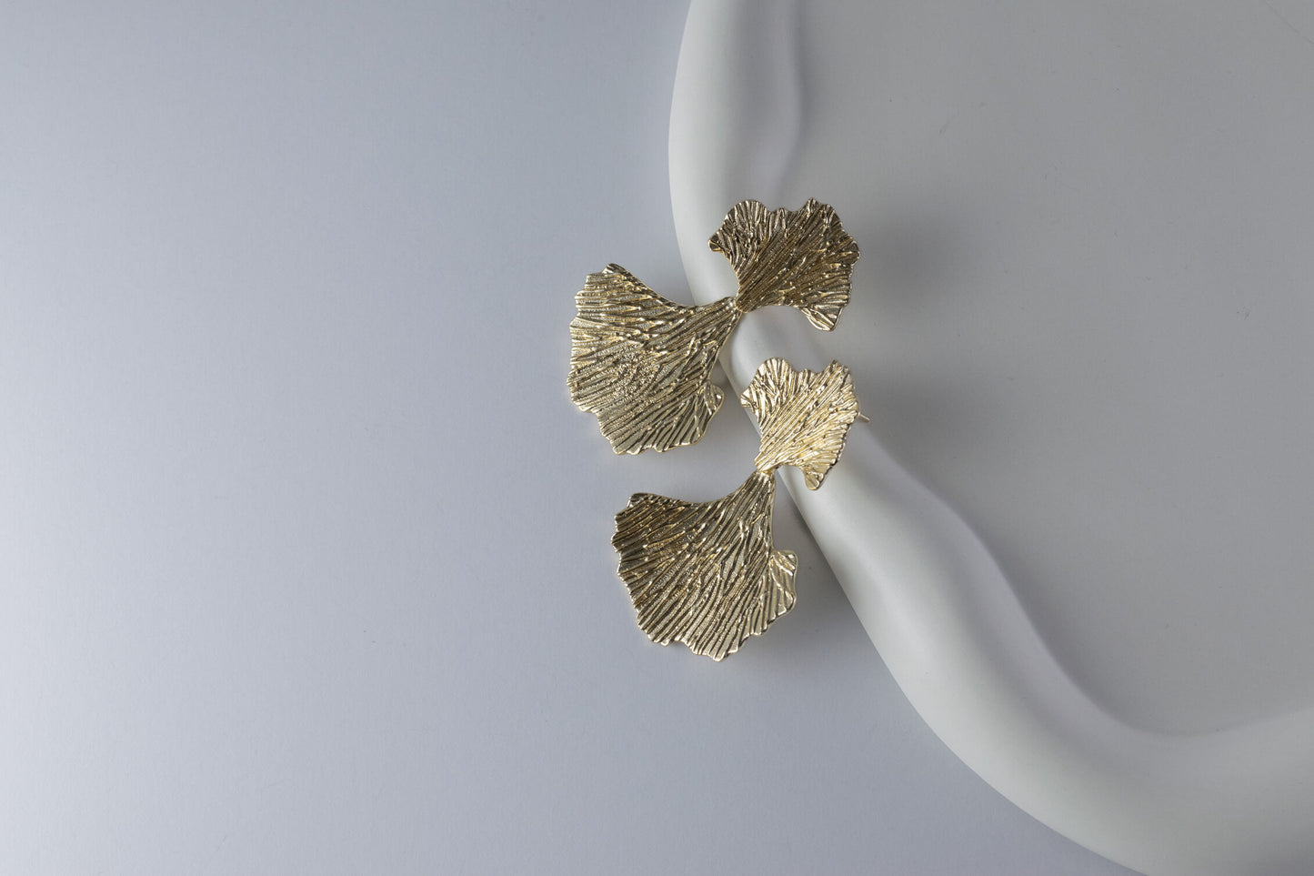 Handcrafted Statement Petal Danglers