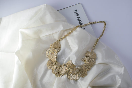 Handcrafted Statement Petal Choker