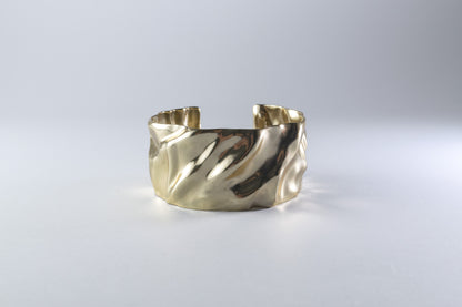 Crescent Statement Crater Cuffs