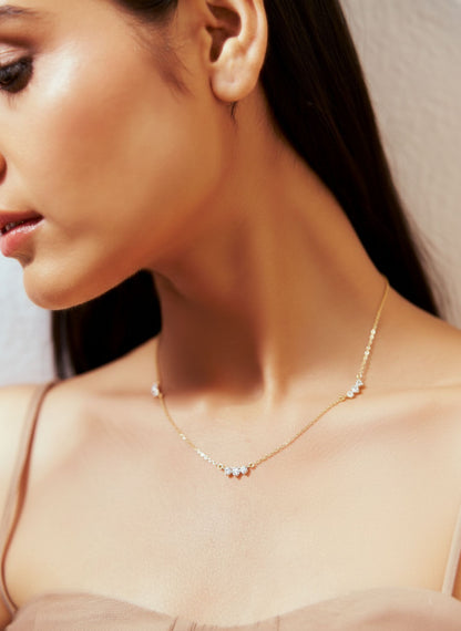 Trio Dot AD necklace - Anné