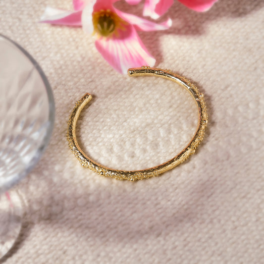 Molten Beaded Statement - Gilded Beads