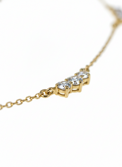 Trio Dot AD necklace - Anné