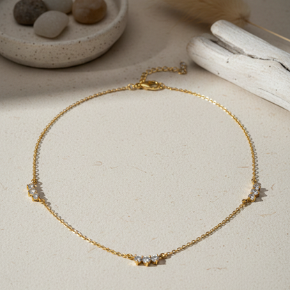 Trio Dot AD necklace - Anné