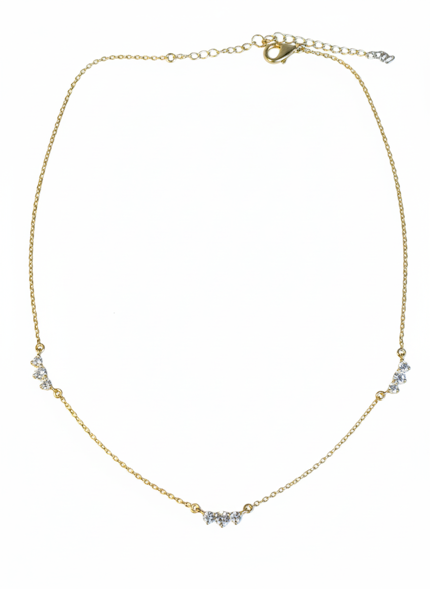 Trio Dot AD necklace - Anné