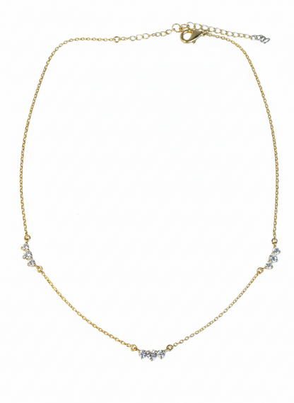 Trio Dot AD necklace - Anné