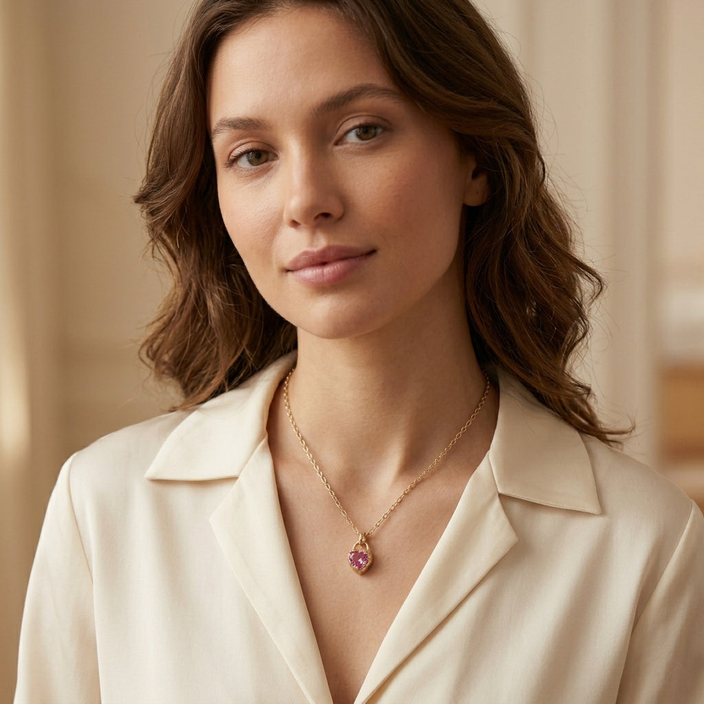 Eternal Love Heart Necklace - Valour of Love