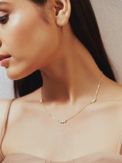 Trio Dot AD necklace - Anné