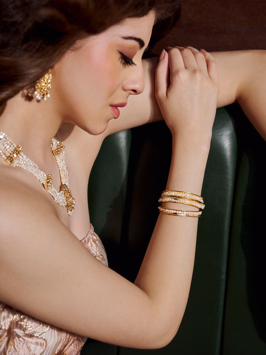Scarlet Pearl Cuff